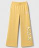 GAP Cotton Mixes Knit Lounge Pant with GAP Smiley Flower Print - Yellow