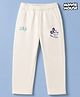 GAP Cotton Mixes or Knit Full Length Solid Lounge Pants - White