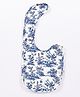 Softsens Vintage Toile Bamboo Bib - Blue