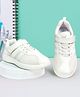 KazarMax Mesh Velcro Closure School Shoes - White
