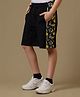 Kidsville Knit DC Comics Featuring Batman Printed Shorts - Black
