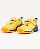 Decathlon Artengo TS500 Mesh Detailed Colour Blocked Velcro Closure Tennis Shoes - Yellow