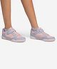 DECATHLON Kuikma BS 190 Colour Blocked Velcro Closure Badminton Shoes - Pink