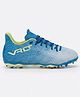 DECATHLON Kipsta Viralto I MG AG Abstract Design Lace Up Football Shoes - Blue