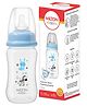 Milton Baby Narrow Neck Feeding Bottle 125 ml I Anti-Colic Design Silicone Nipple I ISI Certified I BPA Free I Supports Baby Led Feeding I Leakproof Cap I Sterilizer Safe I 0+ Months I Sky Blue