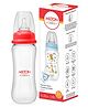 Milton Baby Narrow Neck Feeding Bottle 250 ml I Anti-Colic Design Silicone Nipple I ISI Certified I BPA Free I Supports Baby Led Feeding I Includes Leakproof Cap I Sterilizer Safe I 3+ Months I Red