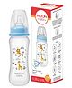 Milton Baby Narrow Neck Feeding Bottle 250 ml I Anti-Colic Design Silicone Nipple I ISI Certified I BPA Free I Supports Baby Led Feeding I Includes Leakproof Cap I Sterilizer Safe I 3+ Months I Blue
