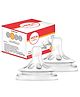 Milton Baby Anti Colic 100% Silicone Teat/Nipple for Wide Neck Feeding Bottle I Support Baby Led Feeding I Sterilizer Safe I Medium Flow I BPA Free I 3+ Month I Pack of 2