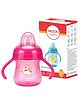 MILTON baby Soft Silicone Spout Sipper Water Bottle for Kids I 100% Food Grade I BPA Free I Spill Resistant I with Capacity Marking I Ergonomic Handle I Sterilizer Safe Sippy Cups I 150 ml I Green