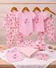 Kookie Kids Baby Girl Floral Clothing & Accessories Gift Set - Pink