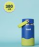Basil HydraRush 380ml Insulated Stainless Steel Water Bottle with Wide Mouth Lid & Carry Handle - Oasis