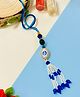 Little Peas Evil Eye Lumba Rakhi - Navy Blue & White