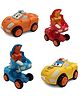 NEGOCIO Mini Robot Car For Boys And Girls, Push And Go Transformation 360 Degree Stunt Friction Cars, Mini Racing Transforming Car To Robot Friction Toy- Pack Of 1- Color May Vary