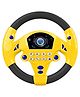 NEGOCIO Steering Wheel Toy Simulate Driving Car Copilot Steering Wheel Electric Baby Toys with Sound Driving Vocal Toy Kids- PACK OF 1