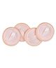Multibrite 4Pcs Washable Powder Puff Soft Face Makeup Sponge, Loose powder Foundation Blending Sponges Set