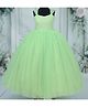 Li&Li BOUTIQUE Net Woven Sleeveless Pearl Embellished Gown - Pastel Green