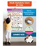Target Publications Hindi Varnamala Chart for Kids | Alphabet & Numbers Learning Chart