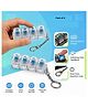 Sanjary Mini Mechanical Keyboard Fidget Keychain Clicker Toy Pack of 2 with Satisfying Click Buttons, Portable Stress Relief Sensory Toy Pack of 2 for Kids color design may vary