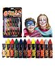 Sanjary Kids Face Paint Crayons Set, 12 Washable Non-Toxic Body Paint Colors for Party, Festival, Halloween, Cosplay and Creative Fun color design may vary
