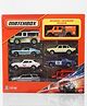 Matchbox 1:64 Scale Die-Cast Free Wheel Toy Cars Set of 8 - Multicolor