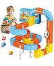 Happy Hues DIY Magnetic High-Speed Orbit Train Track Set  80 Pieces Educational Construction Toy for Kids