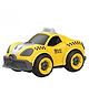 Happy Hues Assemble & Take-Apart DIY Taxi Construction Toy with Screwdriver Set for Kids- Pack of 1- Yellow