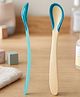 COZY VIBES Temperature-Sensing Baby Spoon Set  BPA-Free Silicone Color-Changing Feeding Spoons | Heat-Sensitive Weaning Utensils for Kids & Toddlers - Pack of 1 - Color May Vary