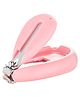 COZY VIBES Baby Stainless Steel Nail Clippers Shell Shaped Children's Nail Clippers Maternal and Baby Products - PACK OF 1 - COLOR MAY VARY