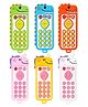COZY VIBES Silicone Remote Control Teether | BPA Free Soft Chew Sensory Toy | Unicorn Dinosaur Baby Teething Remote for Infants & Toddlers - PACK OF 1 - COLOR MAY VARY