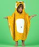 DECATHLON Cotton Knit Lion Designed Poncho - Yellow