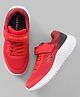 Skechers Velcro Closure Casual Shoes with Brand name Text in Red