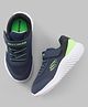 Skechers Velcro Closure Solid Trezic Casual Shoes - Charcoal Grey