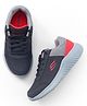 Skechers Lace Up Closure Bounder Drezic Casual Shoes - Black