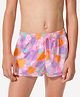 DECATHLON Caro 100 Knit Tropical Theme Foil Printed Swim Shorts - Pink