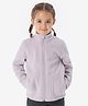 DECATHLON Quechua MH100 Woven Full Sleeves Solid Hiking Jacket - Purple
