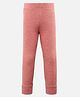 DECATHLON Wedze Knit Solid Thermal Pants - Pink