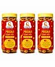 The Growing Giraffe Jowar Puff Masala, Gluten Free Roasted Jowar Puffs, Not Fried Crispy Millet Snack, High Fiber, 100 g Each- Pack of 3