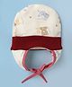 OHMS Single Jersey Knit Animal Print White - Diameter 11 cm