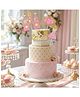 FI - FLICK IN 4 Pcs Princess Theme Cake Topper Set Birthday Party Decoration Baby Girl (Pack of 1)