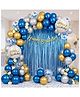 FI - FLICK IN 45 Blue and gold party theme, 
