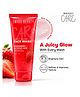Swiss Beauty Care Juicy Glow Face Wash Strawberry + Glycolic Acid | Removes Dirt & Grime | Thick, Gel-Based Texture