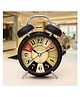 ARCADE TOYS Vintage Twin Bell Alarm Clock l Multicolour