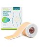 ARCADE TOYS Silicone Scar Tape Scar Sheet - Upgrade Professional Medical Scar Removal Treatment, Non irritating, Painless for C-Section, Surgical Scars, Burn, Keloid, (4cm x 150cm Roll) Multicolour