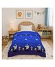 Morado Premium Glace Cotton Reversible Single Bed Comforter 60x90 Inches , Ultra Soft, Lightweight & Breathable , 150 GSM Cozy All-Season Bedding Comforter, Space Man