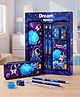 SCHOOLISH Set of 12 Space Theme Stationery Kit | includes pencils, eraser, sharpener, ruler, and other essentials for Kids - PACK OF 1- COLOR MAY VARY