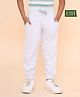 REBORN Cotton Woven Solid Joggers - Grey