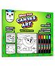 Play Panda Mess Free Canvas Art Wild Adventures Painting Kit - Multicolor