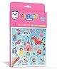 Play Panda Window Wow Fairy Fun Big Reusable Window Stickers - 40 Pieces