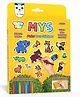 Play Panda MYS Colour and Play Jungle World Make Your Stickers - 50 Pieces