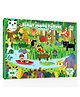 Play Panda Giant Floor Puzzle Jungle - Multicolour